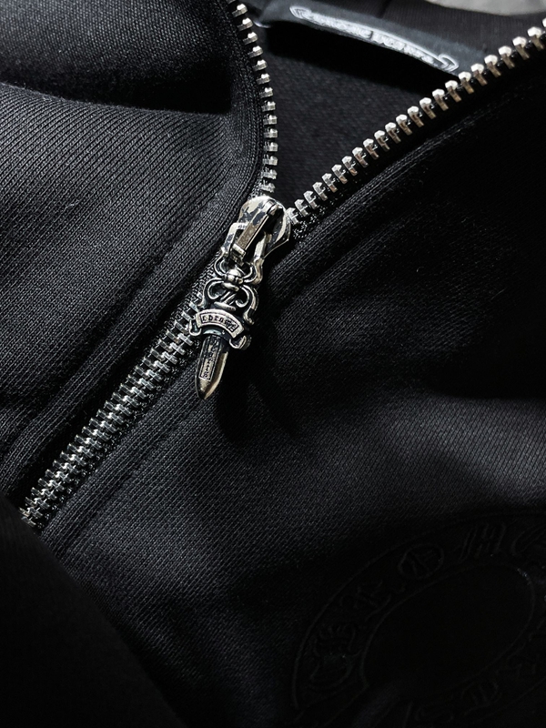 ブランドパーカー角部分ディテール